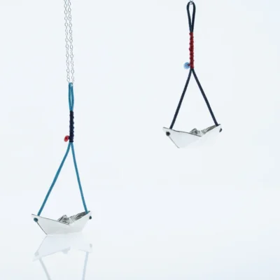 Κρεμαστό Origami καραβάκι 925 IF Project 1.1