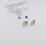 Σκουλαρίκια Origami καραβάκι 925 IF Project 6.2