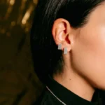 Σκουλαρίκια fabric 925 IF Project 15.1