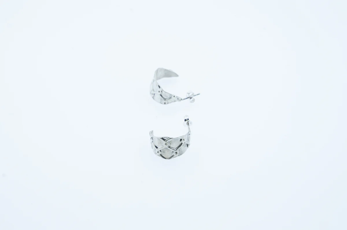 Σκουλαρίκια mesh 925 IF Project 16.2