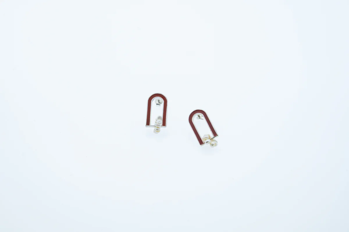 Σκουλαρίκια ΔΙΑΥΛΟΣ 925 και στεφάνι με μαργαριτάρια IF Project 9.1