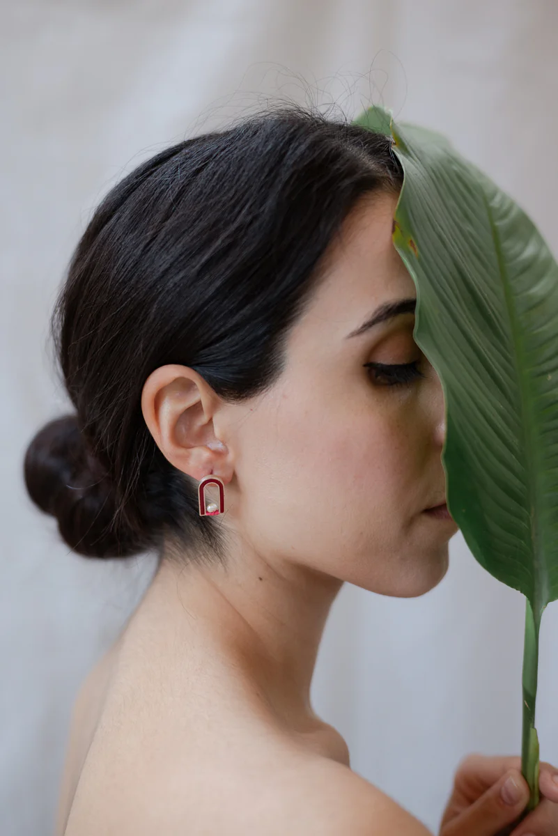 Σκουλαρίκια ΔΙΑΥΛΟΣ 925 και στεφάνι με μαργαριτάρια IF Project 9.3