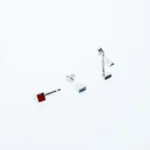 Σκουλαρίκια σωλήνες 925 δύο φάσεων IF Project 5.7