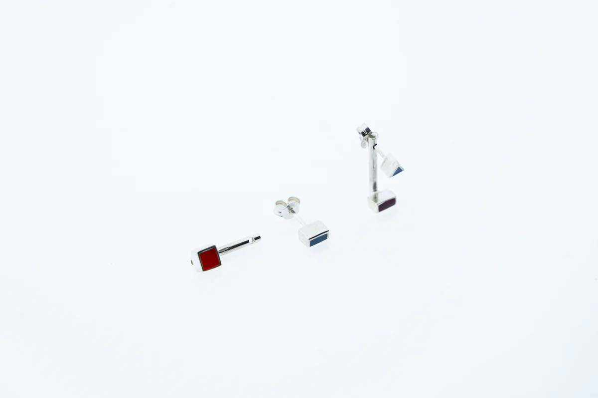 Σκουλαρίκια σωλήνες 925 δύο φάσεων IF Project 5.7 Σκουλαρίκια σωλήνες 925 δύο φάσεων IF Project 5.7