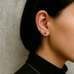 Σκουλαρίκια σωλήνες 925 δύο φάσεων IF Project 5.8